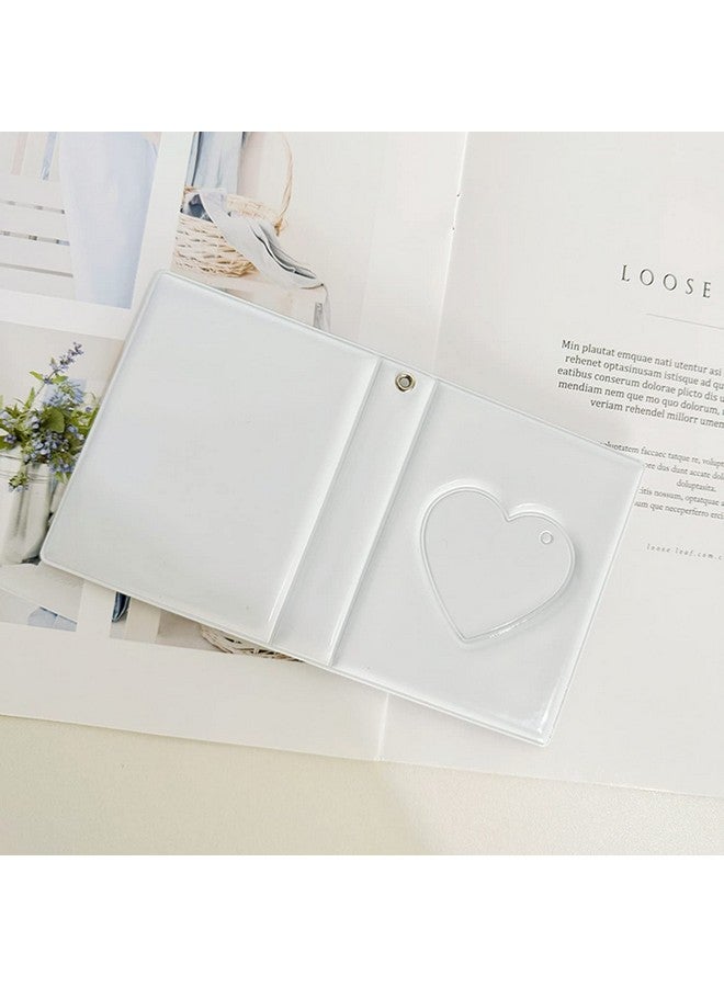 MaehSab Mini Photo Album Set Of 2, Maehsab Small Kpop Photocard Binder Album, Kpop Photocard Holder Book, Photocard Id Holder With 5 Sheets Kpop Korean Stickers　(32 Pockets) - Image 3