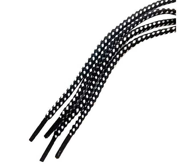 LIVECOOL 4pcs Pair Ova/sneaker/Flat Shoes laces Athletic Shoe Laces for Sport/Running Shoes Shoe Strings Round Oval/Flat/sneaker Shoe Lace - Image 3