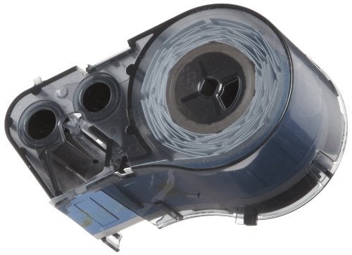 Brady M-125-1-342 Polyolefin B-342 Black on White Label Maker Cartridge, 15/64" Width x 1-1/64" Height, For BMP51/BMP53 Printers - Image 2