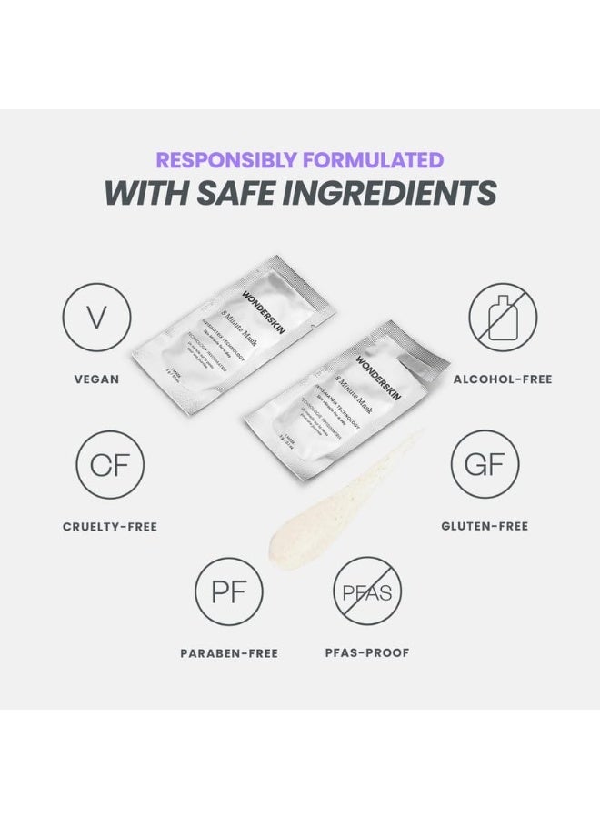 8 Minute Mask, Hydrating Face Mask, Anti Aging Face Mask Packed With Vitamin C And Niacinamide, Moisturizing Face Mask Pack Of 8