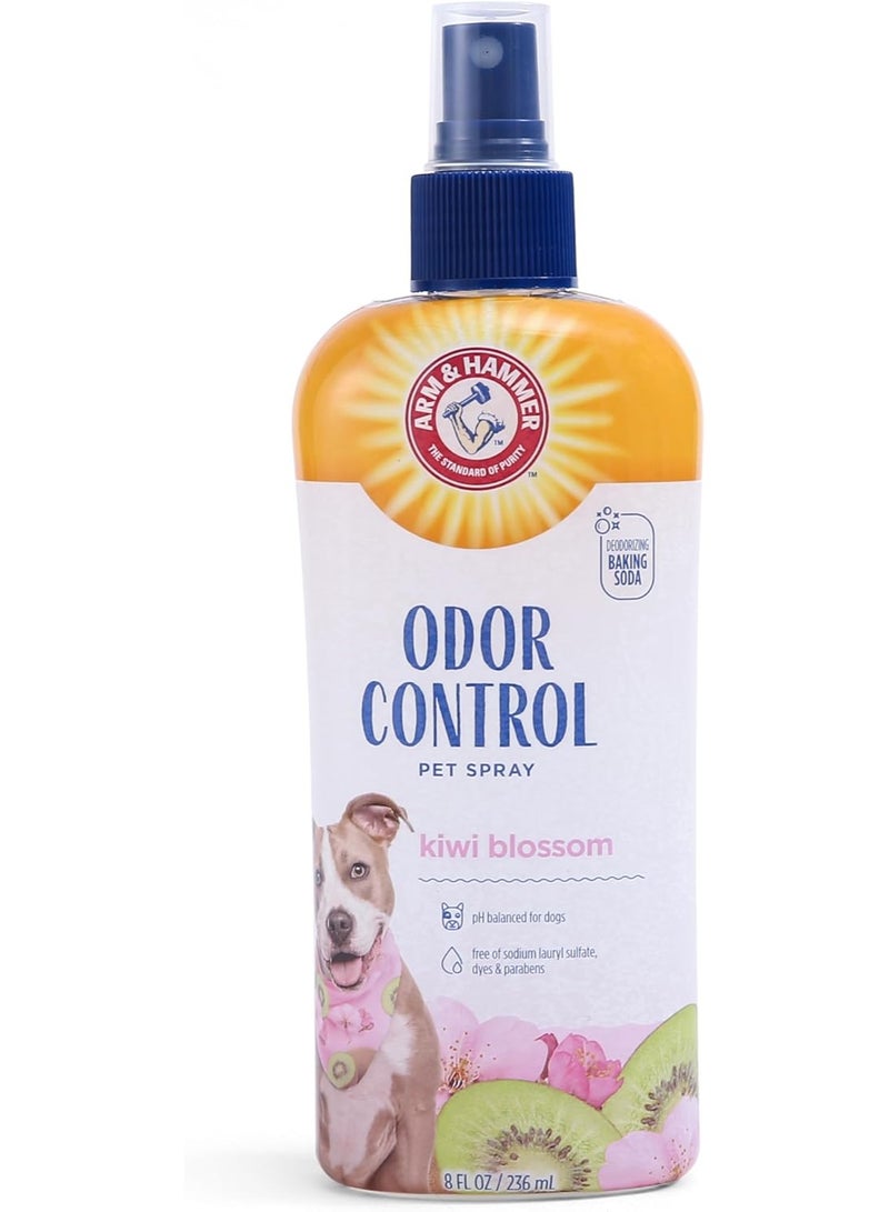 Arm & Hammer رذاذ إزالة الروائح الكريهة الفائق من أرم & هامر للحيوانات الأليفة للكلاب، أفضل رذاذ لإزالة الروائح لجميع الكلاب والجروات | تركيبة بيكربونات الصوديوم من أرم & هامر برائحة زهر الكيوي، 8 أونصات سائلة (عبوة من 2) قد يختلف التغليف - Image 2