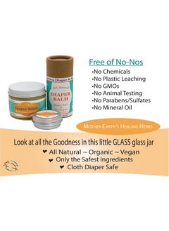 BALM! Baby BALM! Baby Diaper Balm - Organic Diaper Rash Cream - Cloth Diaper Rash Cream Balm | Multipurpose Skin Aid | Natural - Vegan - Herbal | Rash Ointment for Infants Kids | Diaper Balm Stick  - Image 2