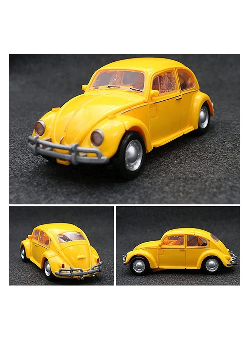 Excefore Deformation Robot Toy Deformed Car Robot Toys Action Figure Deformation Car Model Alloy Deformation Portable Robot Toys Gift for Girls Boys - Image 5