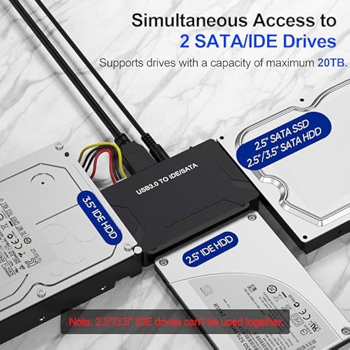 VoroDcip HARD DRIVE READER N1993-DR (FOR IDE/SATA) - Image 3