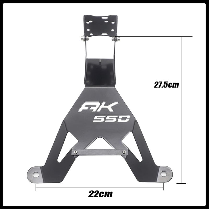 QASULER Motorcycle Navigation Bracket for AK550 - Image 2