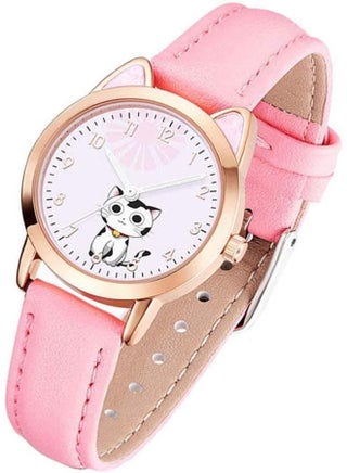 Kids Watches,Children Cartoon Watches Luminous Quartz Watches Cute Cat Pattern Casual Leather Watches for Ladies Fashion Women Gift, pink, strap - pzsku/ZC2458149A06FCCD73FEBZ/45/_/1702362147/86f861e9-f825-4d28-b0e8-3044165b93f7