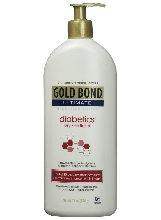 Gold Bond - Ultimate Hydrating Lotion Diabetics Dry Skin Relief 18 Oz (Pack Of 2) - Image 1