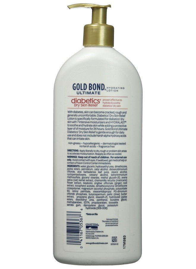 Gold Bond - Ultimate Hydrating Lotion Diabetics Dry Skin Relief 18 Oz (Pack Of 2) - Image 1