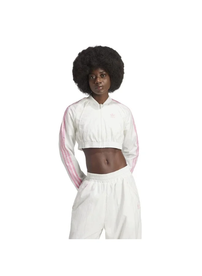adidas BABY TRACKTOP White Originals Women TRACK TOPS