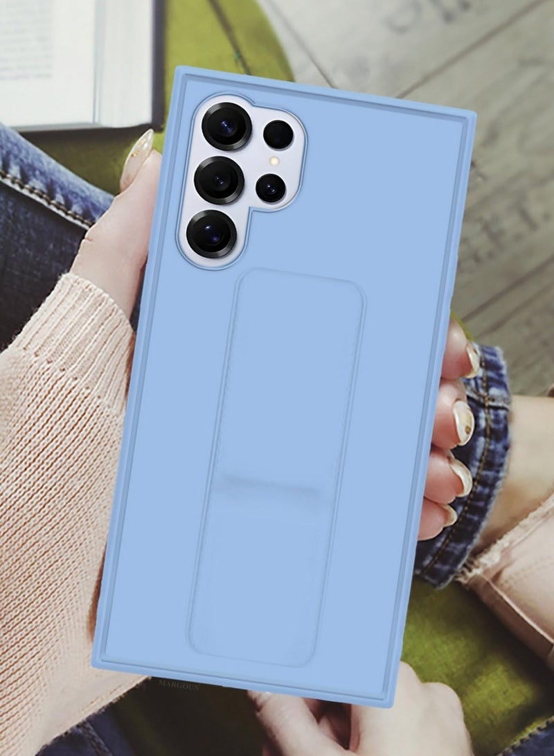 حومة غطاء حماية مغناطيسي للسيارة لهاتف سامسونج جالاكسي S25 ألترا مع حامل للإصبع متعدد الوظائف وغطاء حماية مقاوم للصدمات لهاتف سامسونج جالاكسي S25 ألترا مقاس 6.9 بوصة - Image 4