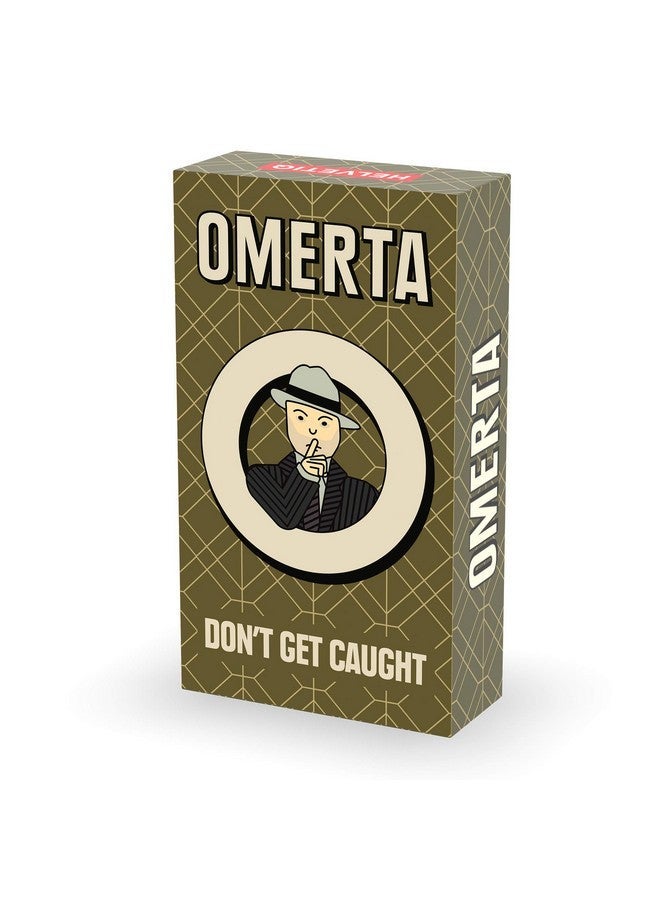Asmodee Helvetiq Omerta Card Game - Prohibition-Era Smuggling And Suspicion Bluffing And Memory Game! Strategy Game For Kids & Adults, Ages 10+, 3-5 Players, 30 Minute Playtime, Made - Image 1