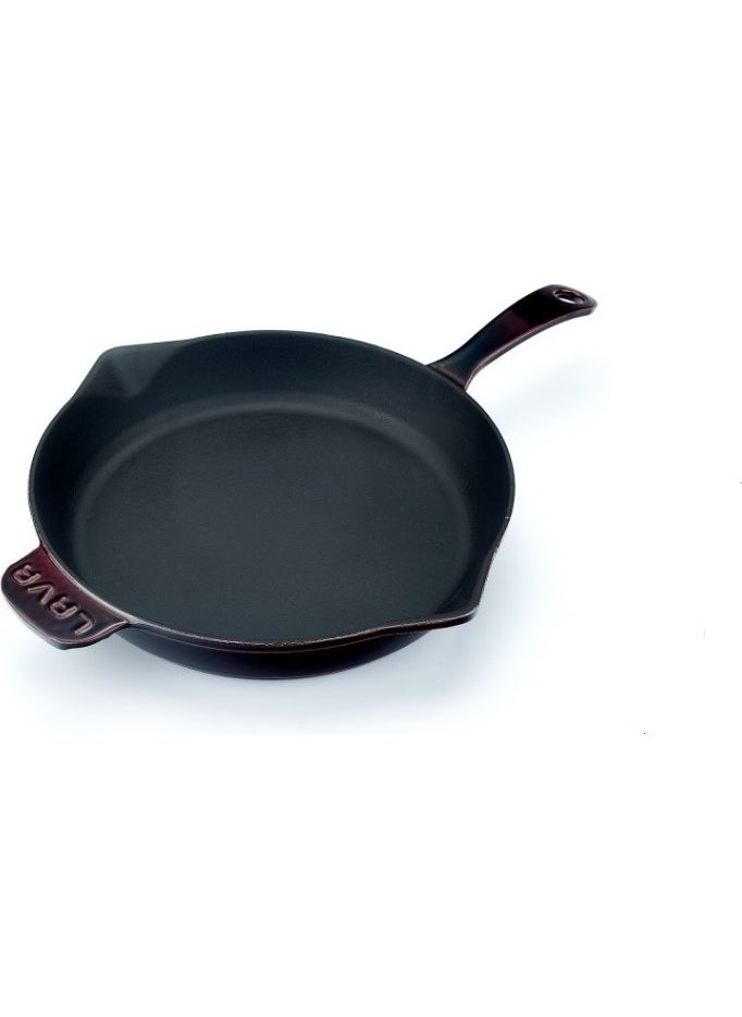 Lava Cast Iron Majolika Purple 28 cm Round Frying Pan LVYTV28PRP  - Image 2