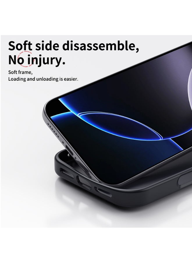 X-level Case for iPhone 17 Pro Max, Compatible with MagSafe, [Built-in 360° Spin Magnetic Stand] Aerospace Grade Shockproof Gen-5 Aramid Fiber Case Protective Cover for iPhone 17 Pro Max 6.9 Inch, Black - Image 5