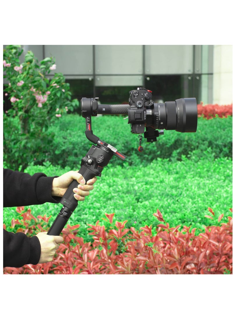 Excefore RS3 Vertical Camera Mount,Robust Portrait Mounting Solution Compatible with DJI RS 2/RS 3/RS3 PRO for IG YouTube Shorts Tiktok Video Extended Vertical Shooting, Camera Stabilizer  - Image 3