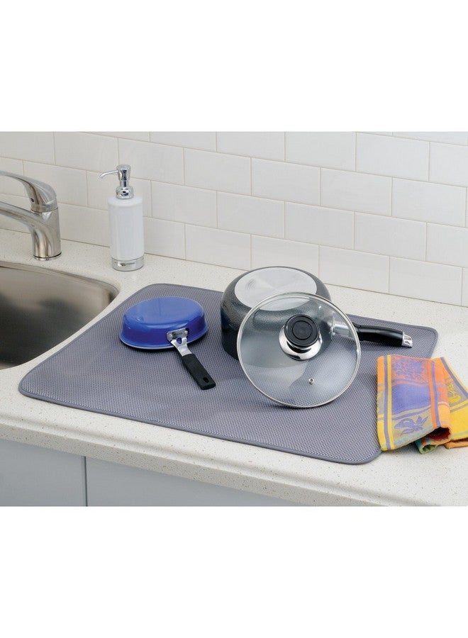 إنترديزاين بساط تجفيف كبير للغاية من Interdesign مصنوع من البيوتر الرقيق - Image 2