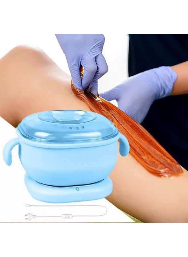 Kimaya Silicone Wax Heater, Portable and Easy-to-Use Electric Waxing Heater Machine Electric Hot Wax Warmer Machine Wax Heater for Waxing for Women, Non-Stick Wax Warmer, Assorted - Image 4