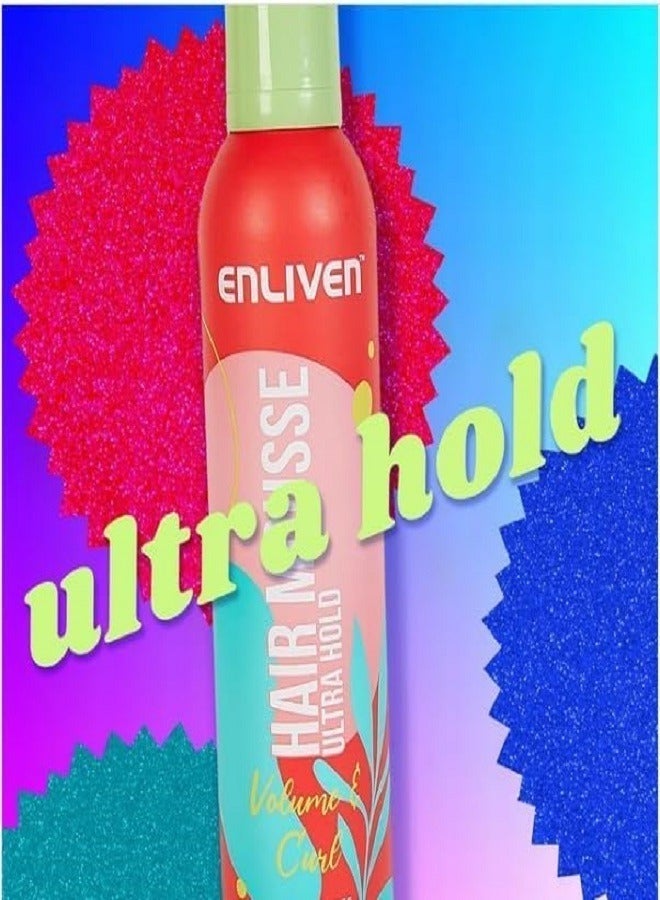 إنليفين رغوة شعر فائقة الثبات 300 مل - Image 4