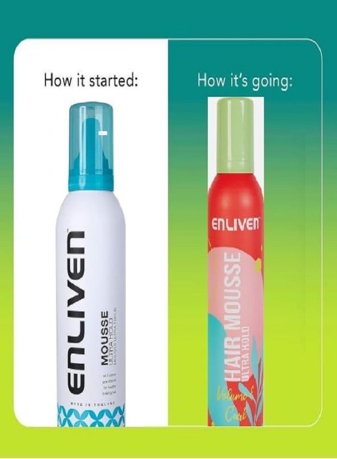 إنليفين رغوة شعر فائقة الثبات 300 مل - Image 3