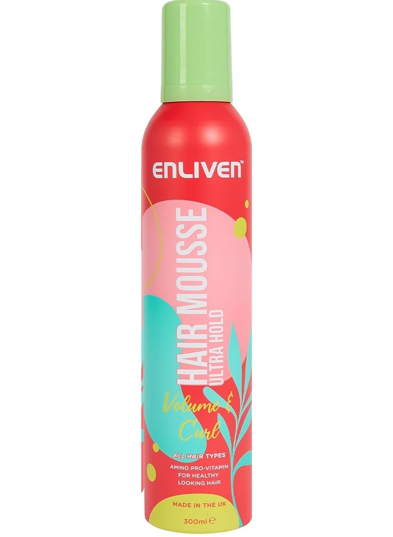 إنليفين رغوة شعر فائقة الثبات 300 مل - Image 1