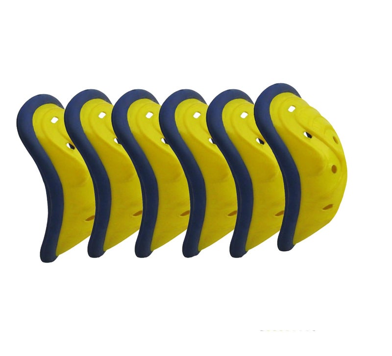 USI UNIVERSAL Dynamic Moulded Abdo Guard Pack of 6 Pieces (Colour May Vary) - Image 5