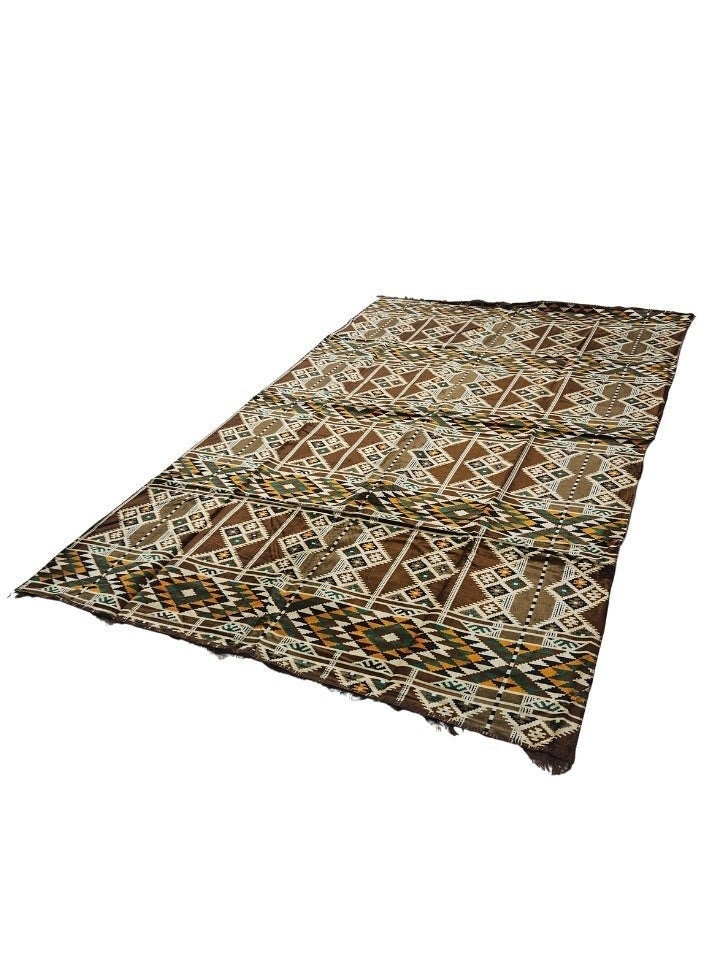 سمارت هوم حصيرة أرضية كبيرة 270x170 سم مع قاعدة من التاربولين المقاوم للماء – حصيرة خندق مقاومة للرطوبة – سجادة خارجية عملية للحدائق والتخييم والنزهات - Image 2