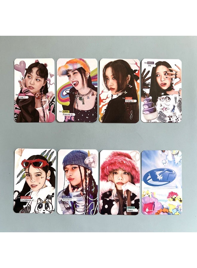 NIBEMINENT 7 Pcs Kpop XG Shooting Star Lomo Cards Card For Fans Collection Gifts - Image 1