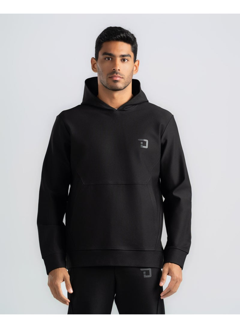 دوت سويت شيرت رجالي بغطاء للرأس وجيب - Image 1