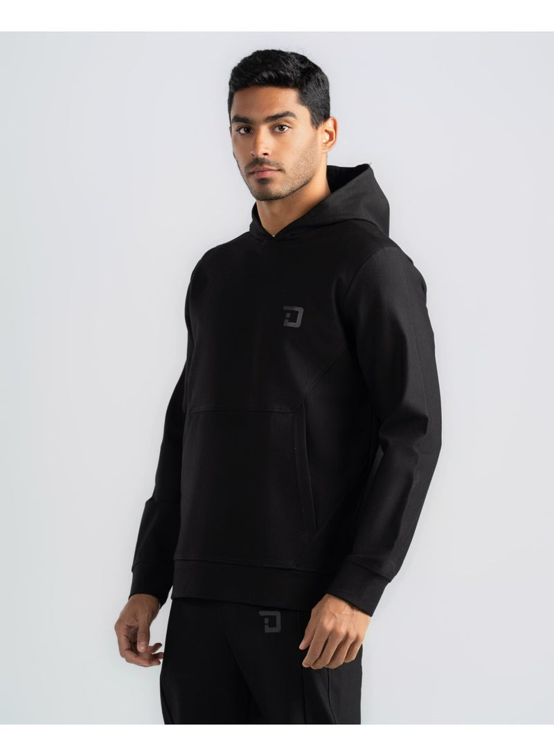 دوت سويت شيرت رجالي بغطاء للرأس وجيب - Image 2