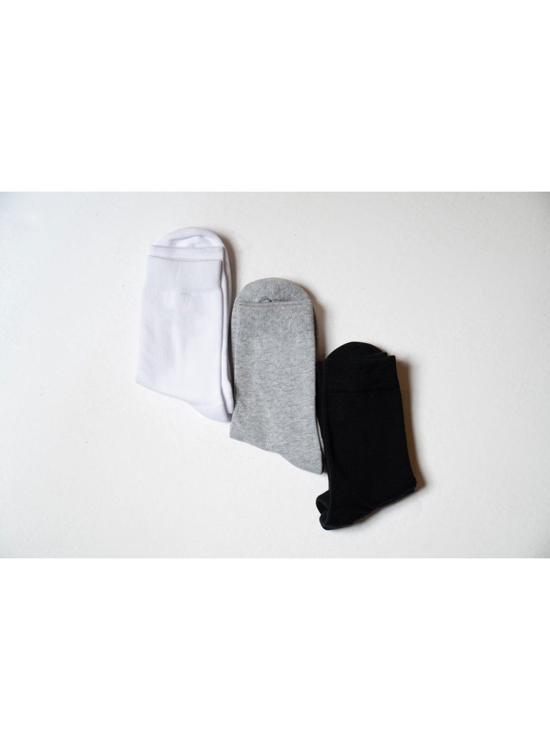 Men’s & Women’s Athletic  Socks – for Comfort and Protection During Running- White - Image 2