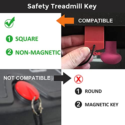GXF Treadmill Magnet Safety Key for Most of NordicTrack Proform Image Weslo Reebok Epic Golds Gym Freemotion and Healthrider Treadmills - Image 2