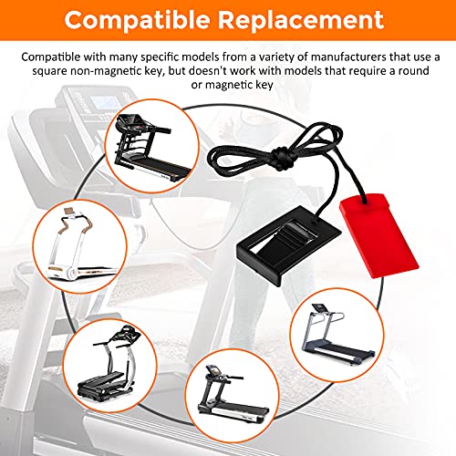 GXF Treadmill Magnet Safety Key for Most of NordicTrack Proform Image Weslo Reebok Epic Golds Gym Freemotion and Healthrider Treadmills - Image 4