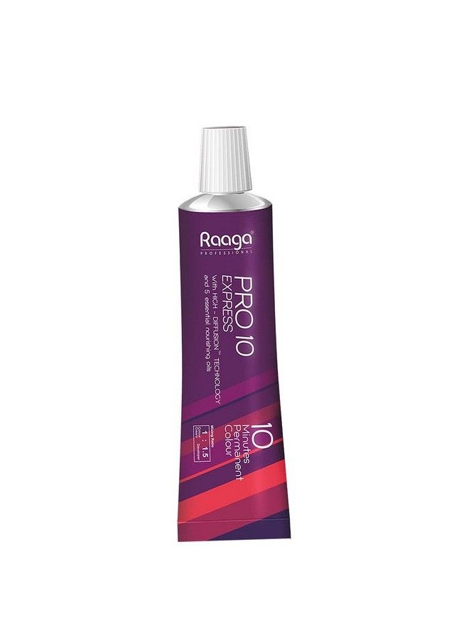 RAAGA PROFESSIONAL - Pro 10 Hair Color Instense Brugundy Brown 4.20 90 G - Image 1