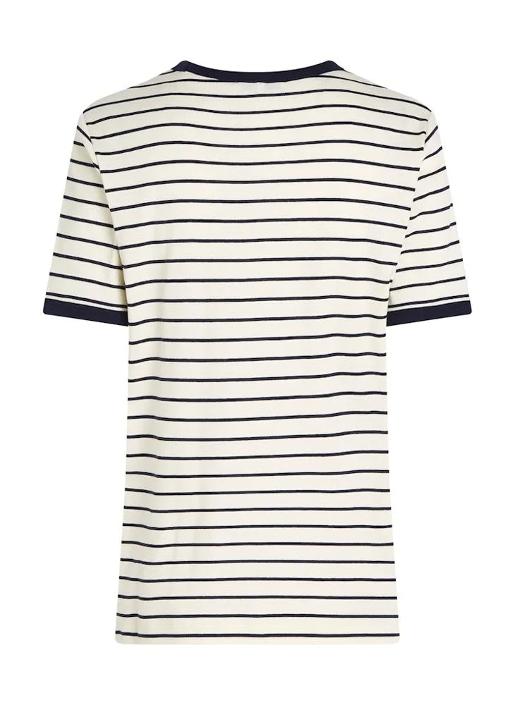 تومي هيلفيغر Crew Neck T-Shirt