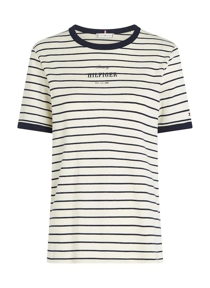 تومي هيلفيغر Crew Neck T-Shirt