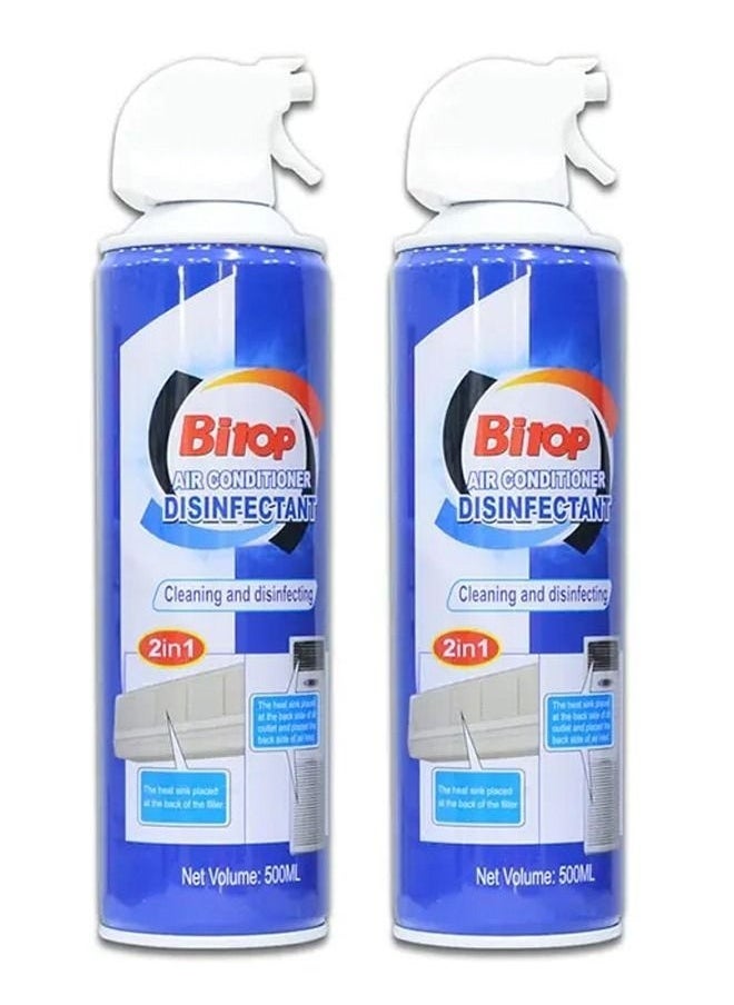 BITOP - Bitop Air Conditioner Disinfectant Foam Spray 500ml, Ac Cleaning Spray, Cleaning & Disinfecting, Sterilizing Deodorant (1Pcs) - Image 1