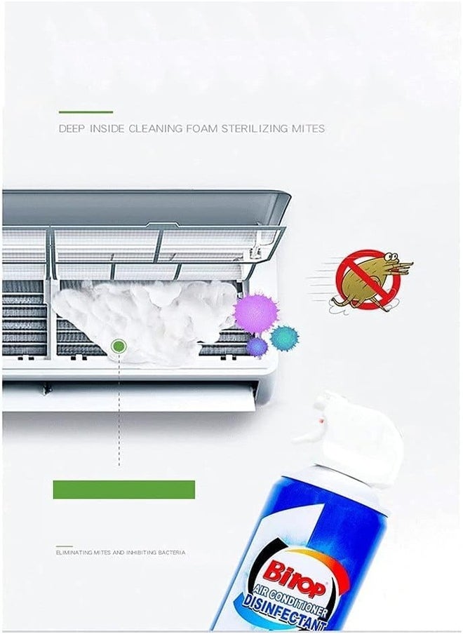 BITOP - Bitop Air Conditioner Disinfectant Foam Spray 500ml, Ac Cleaning Spray, Cleaning & Disinfecting, Sterilizing Deodorant (1Pcs) - Image 1