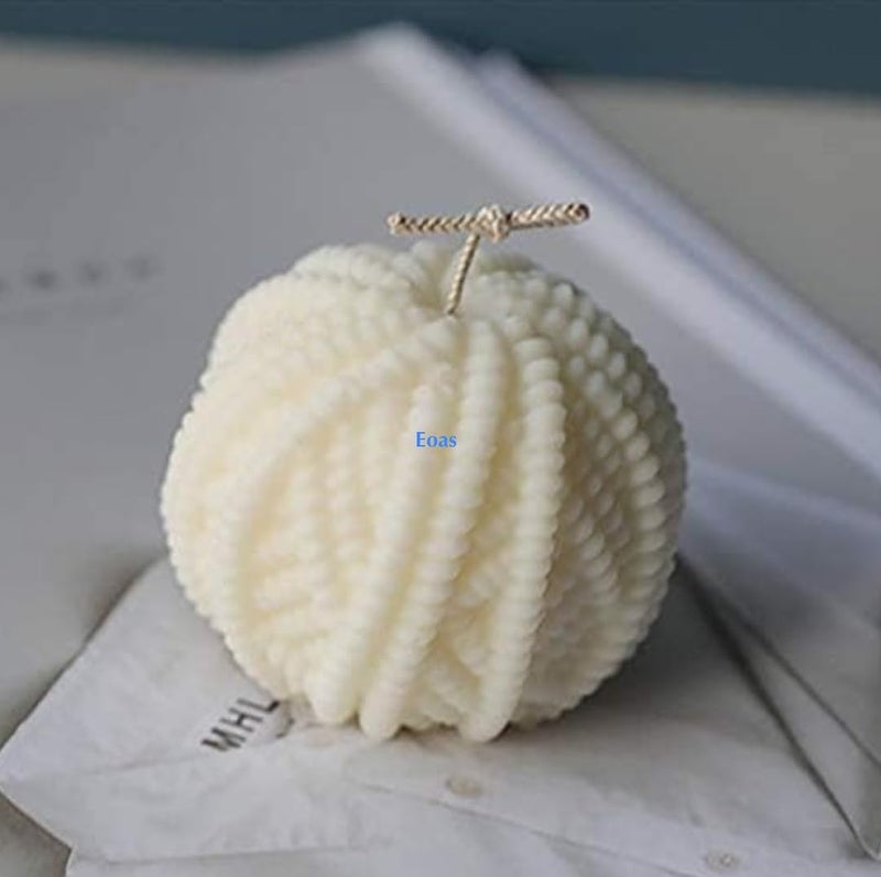 Eoast Resin Silicone Mould for Art Craft DIY Resin Art soap Chocolate Candles Making Supplies 1 Silicon Mould Wool Ball Yarn Bubbles Magic Bun Design Mold - Image 5