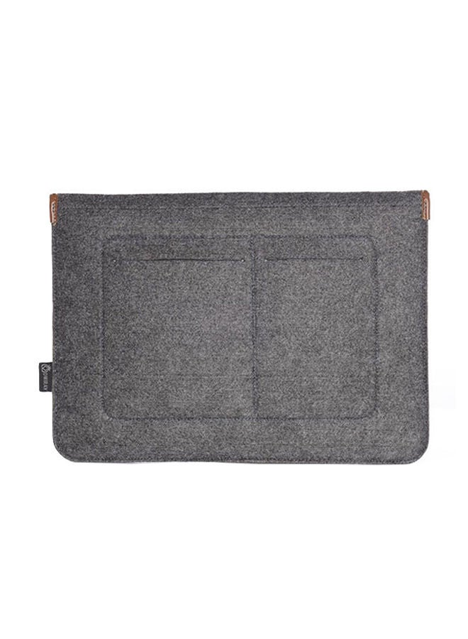 Loquat Protective Sleeve Case Cover For Apple MacBook Grey/Brown - Image 2