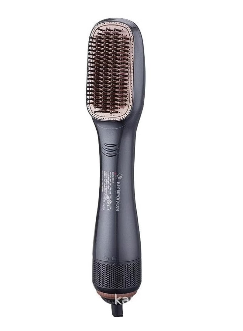 Professional Unique Hair Dryer Styler , 2 In1 Up To 50%Time Saving 2-In-1 Styling Brush ,Combine The Power Of DryerResult Of Lron ,One-Step To Dry And Style Hair ,Iron Tech.Makes Hair Smooth,Frizz-Freetakes You To Achieve Beautiful Hair Style - Image 2