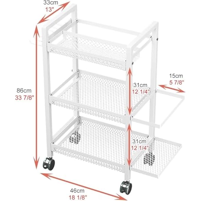 rayihni Yoga Mat Storage Rack, Fitness Equipment Organiser, Workout Organizer For Home Gym And Fitness Equipment Storage Rack, Iron Storage Rack (White) - Image 3