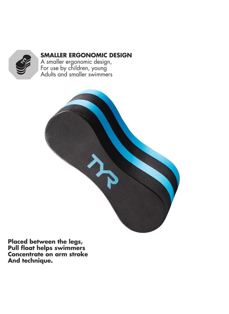 TYR TYR Junior Pull Float, Black/Blue, 4.75 inches  - Image 3