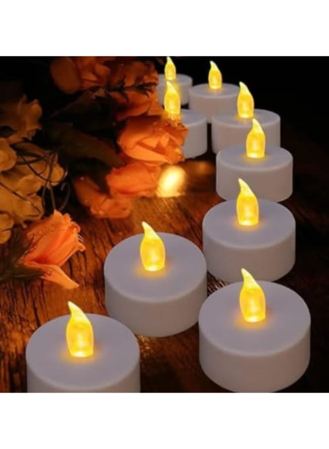 Pack of 24 flameless candles - Image 2