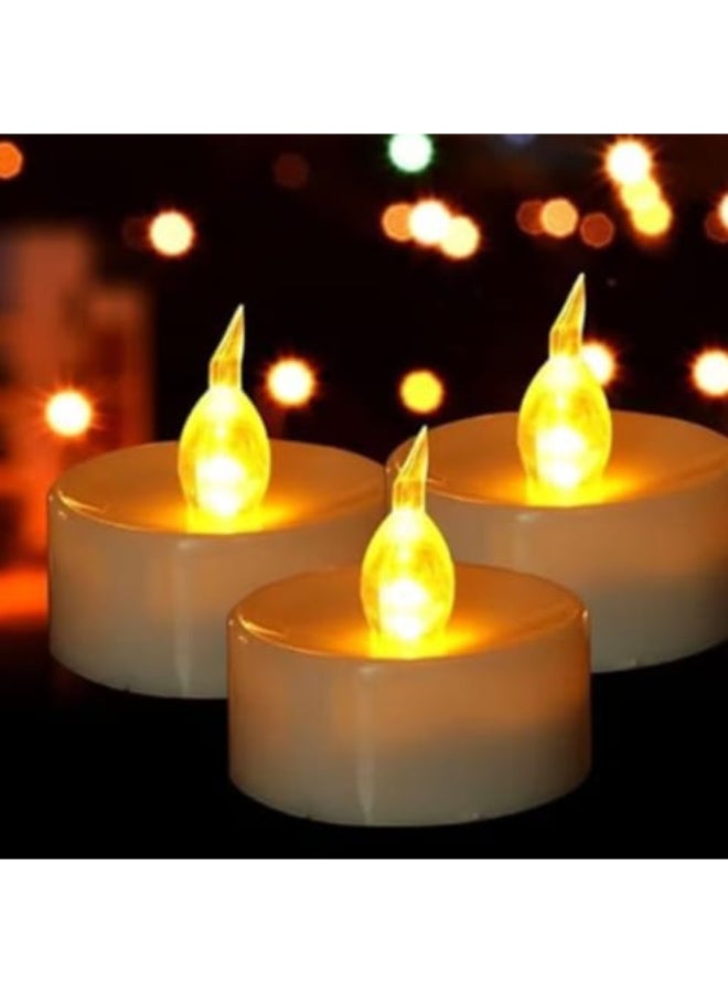 Pack of 24 flameless candles - Image 4
