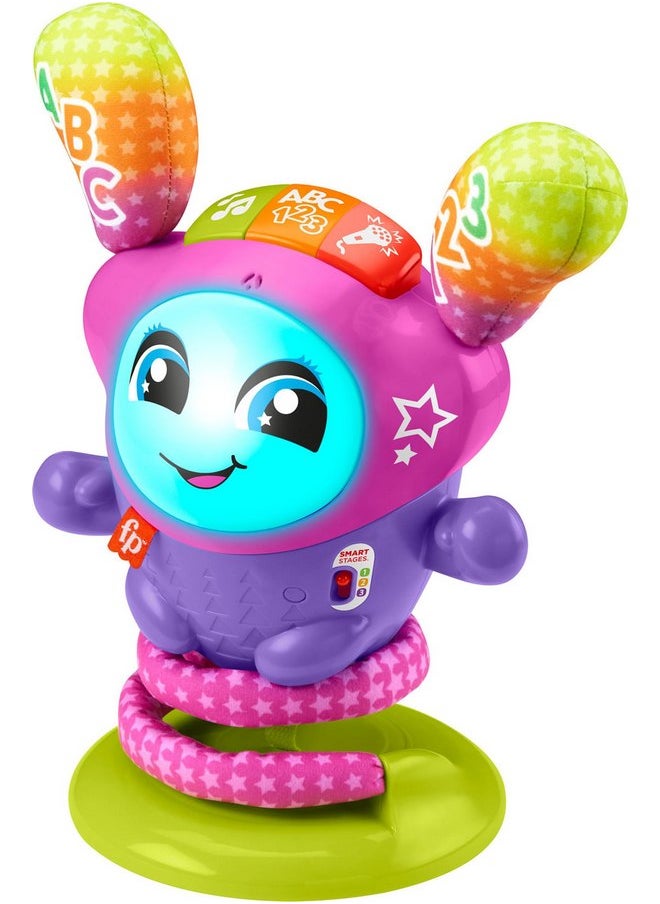 فيشر برايس لعبة تعليمية للأطفال والرضع من Fisher-Price DJ Bouncin' Star مع موسيقى وأضواء وحركات ارتدادية للأطفال والرضع من سن 6 أشهر فما فوق  - Image 1