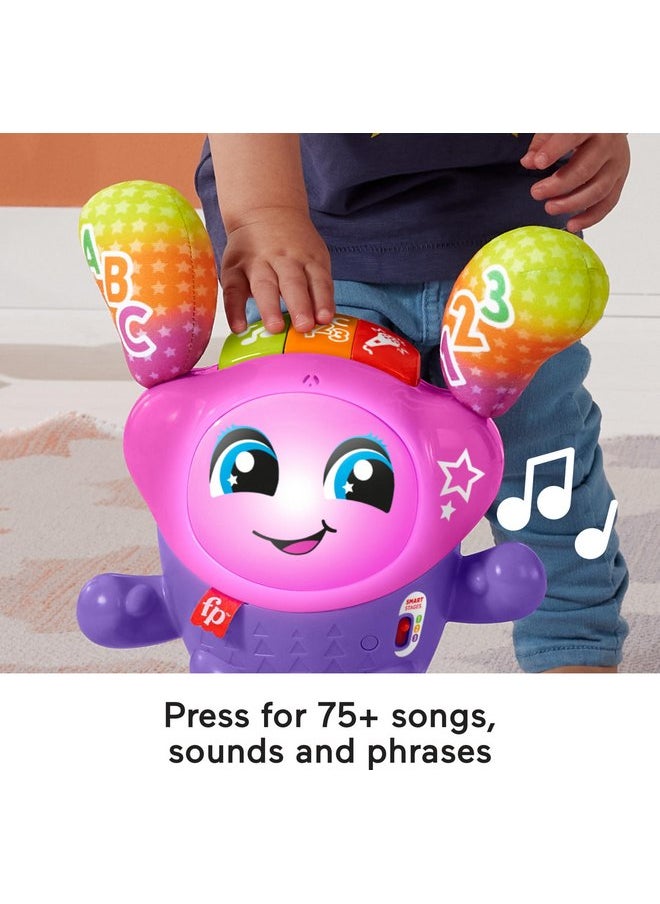 فيشر برايس لعبة تعليمية للأطفال والرضع من Fisher-Price DJ Bouncin' Star مع موسيقى وأضواء وحركات ارتدادية للأطفال والرضع من سن 6 أشهر فما فوق  - Image 3