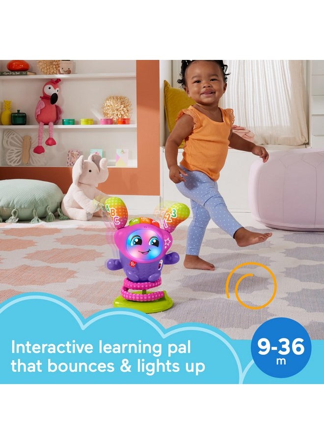 فيشر برايس لعبة تعليمية للأطفال والرضع من Fisher-Price DJ Bouncin' Star مع موسيقى وأضواء وحركات ارتدادية للأطفال والرضع من سن 6 أشهر فما فوق  - Image 2