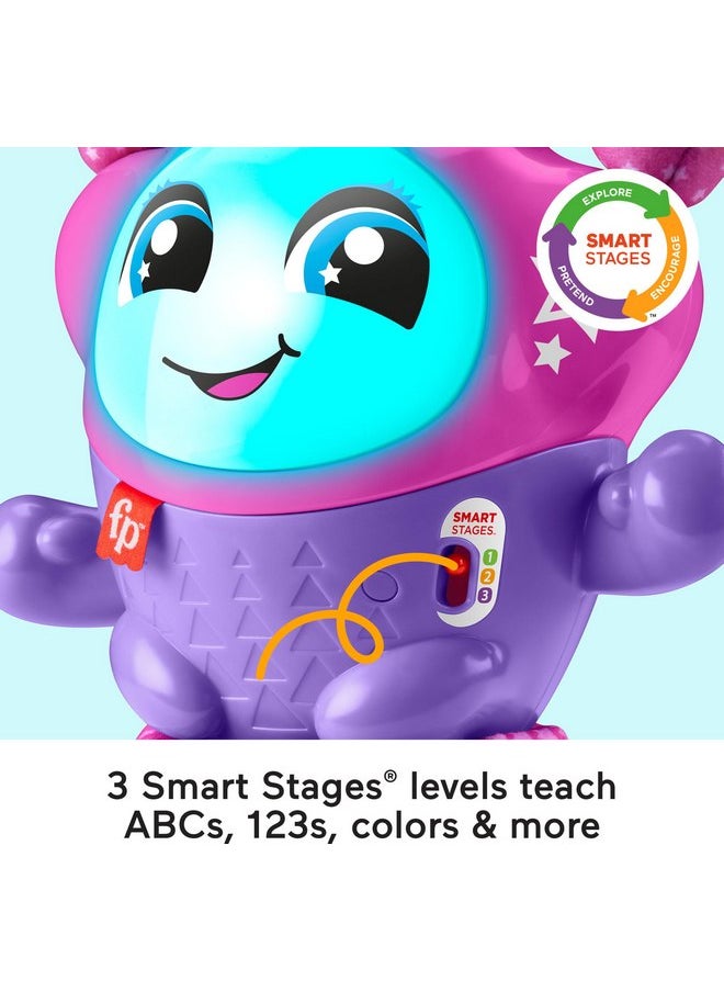 فيشر برايس لعبة تعليمية للأطفال والرضع من Fisher-Price DJ Bouncin' Star مع موسيقى وأضواء وحركات ارتدادية للأطفال والرضع من سن 6 أشهر فما فوق  - Image 4