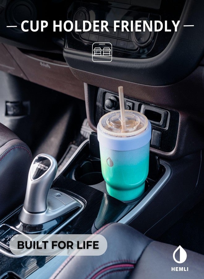 HEMLI Universal Ice Coffee Sleeve Insulator - Insulated Iced Coffee Holder To Go, Insulated Cup Holder for Starbucks Dunkin Donuts McDonalds, Reusable Coffee Sleeve - Image 3