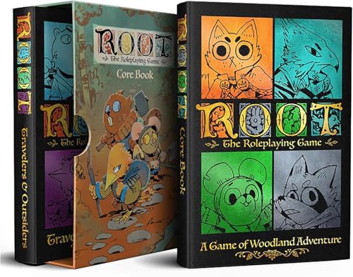 Magpie Games Root The Roleplaying Game Deluxe Set Core Book and Travelers Outsiders Expansion - Image 1