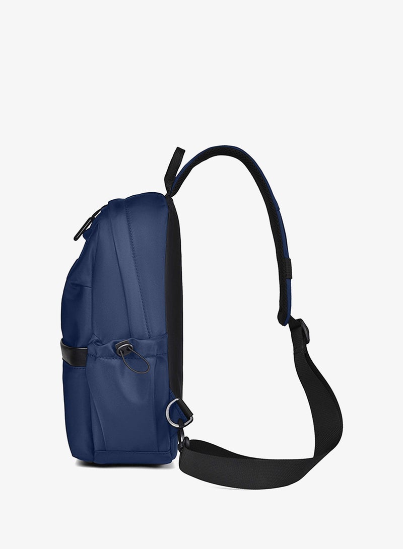HIKE Unisex Sling Bag Water Resistant Anti-Theft Unisex Shoulder bag for Travel Business Shopping College Outdoor, HK3307, Blue - Image 4